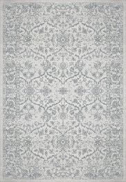 Dynamic Rugs ANCIENT GARDEN 57136-9696 Silver and Grey
